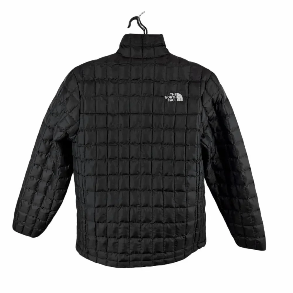 North Face Thermoball Puffer Jacket Black Size Medium NEW Quilted Outdoors